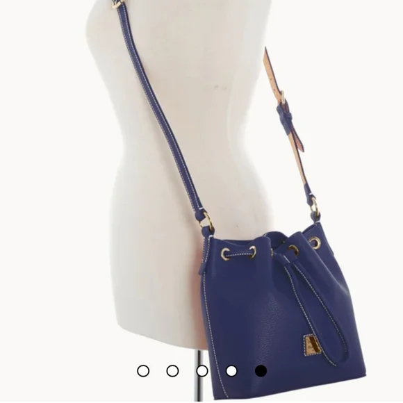 Dooney & Bourke Lucca Leather Drawstring Crossbody - Picture 3 of 4